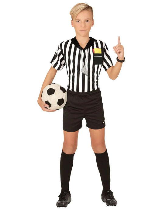 Tricoul arbitr de fotbal pentru copii