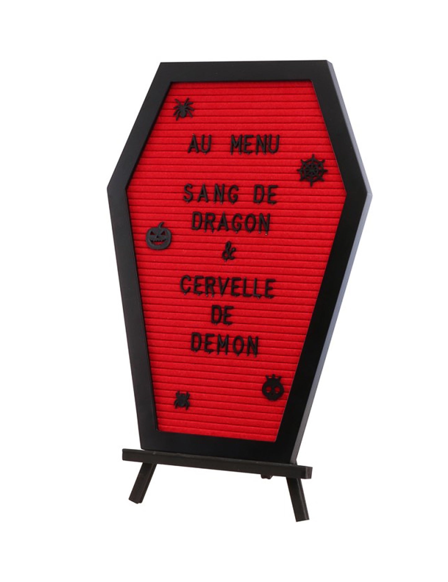 Placă de sicriu personalizabilă cu scrisori și suport 40 cm