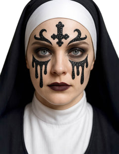 Machiaj de Halloween cu paiete