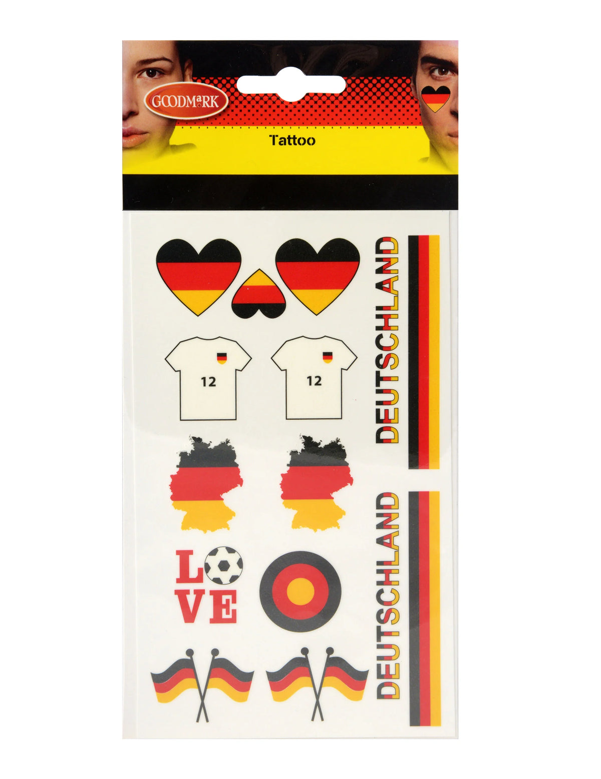 Tatuajele temporare susțin Germania