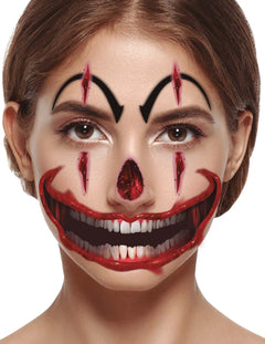 Machiaj de clovn de Halloween