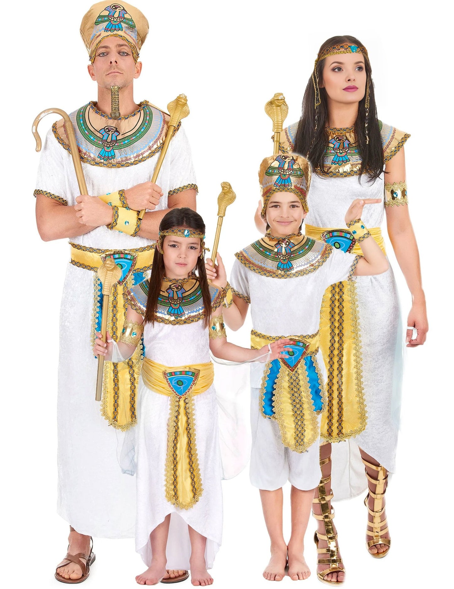Costum de familie Egipteni