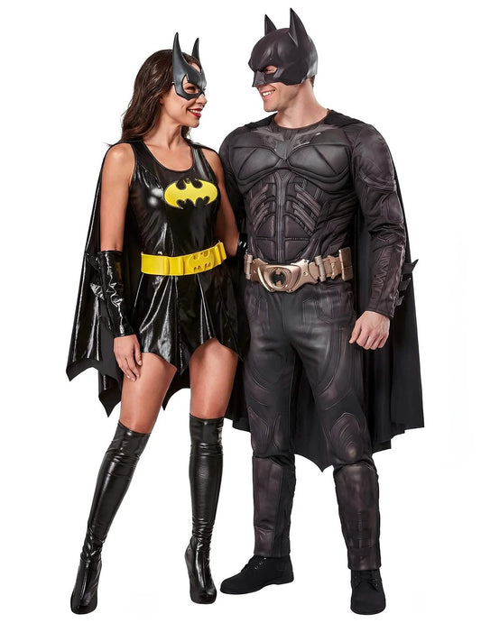 Costum de cuplu Batman™ și Batgirl™ clasic