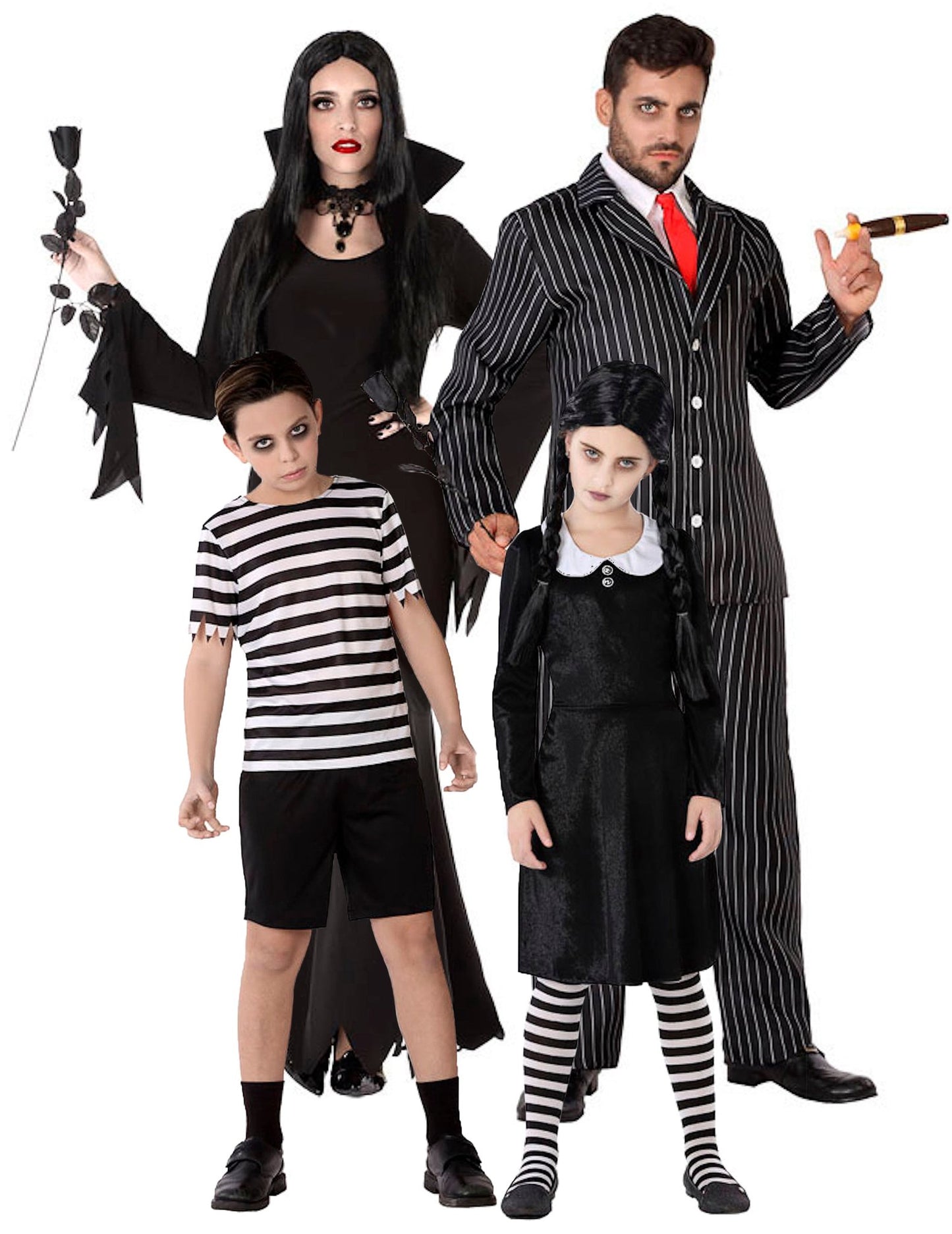 Costum de familie gotic de Halloween