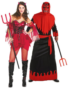 Costume diavoli pentru cupluri
