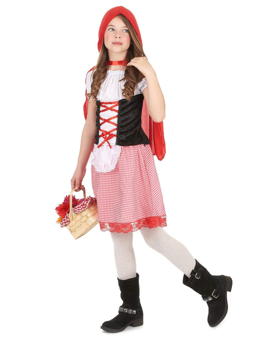 Costum de cuplu Scufița Roșie mamă și fiică