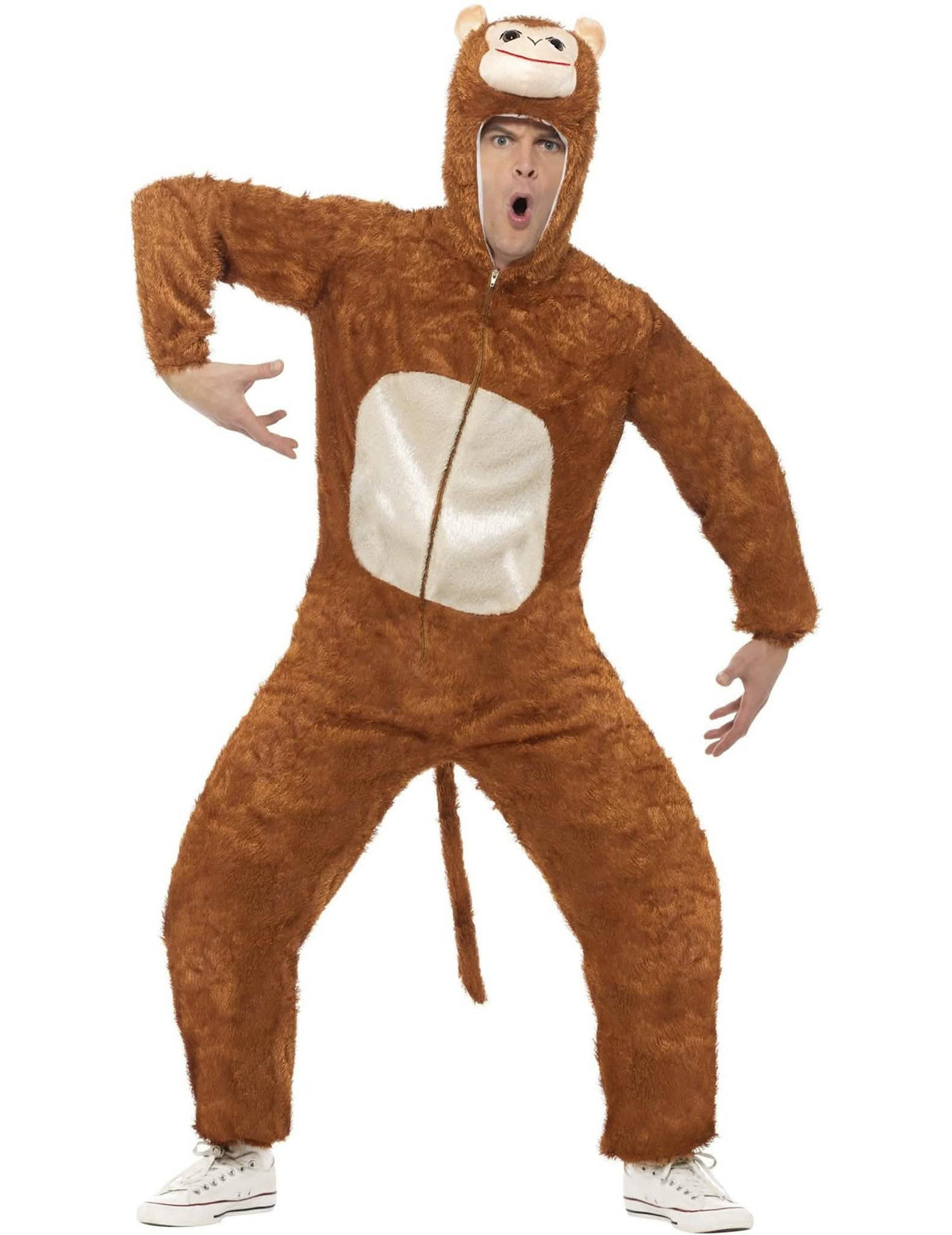 Costum de cuplu adult maimuță și banană