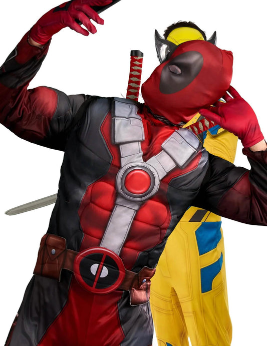 Costum de cuplu Deadpool™ și Wolverine™ pentru adulți