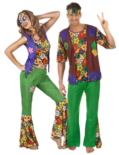 Costume de cuplu retro Yéyé