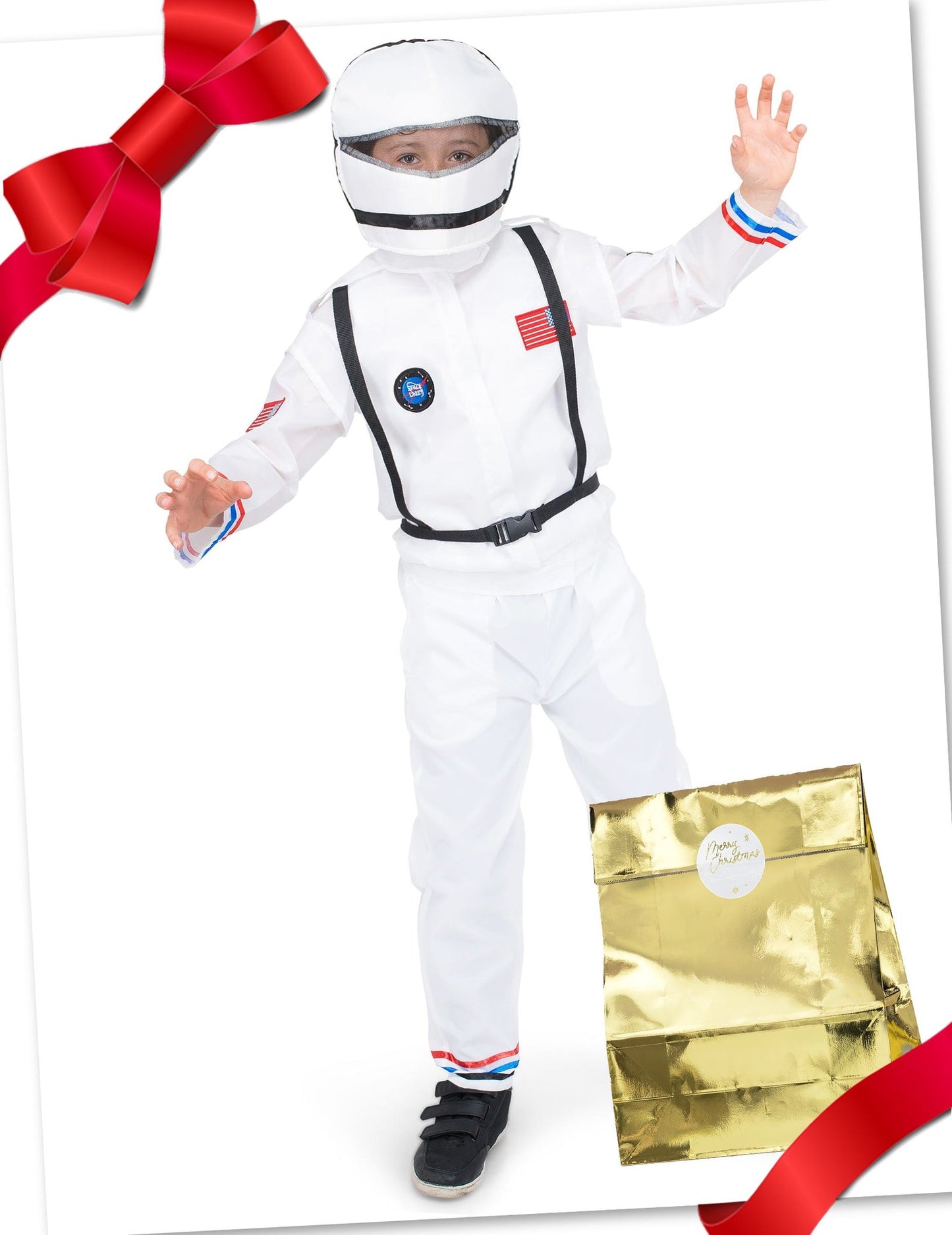 Coffret cadeau déguisement astronaute enfant