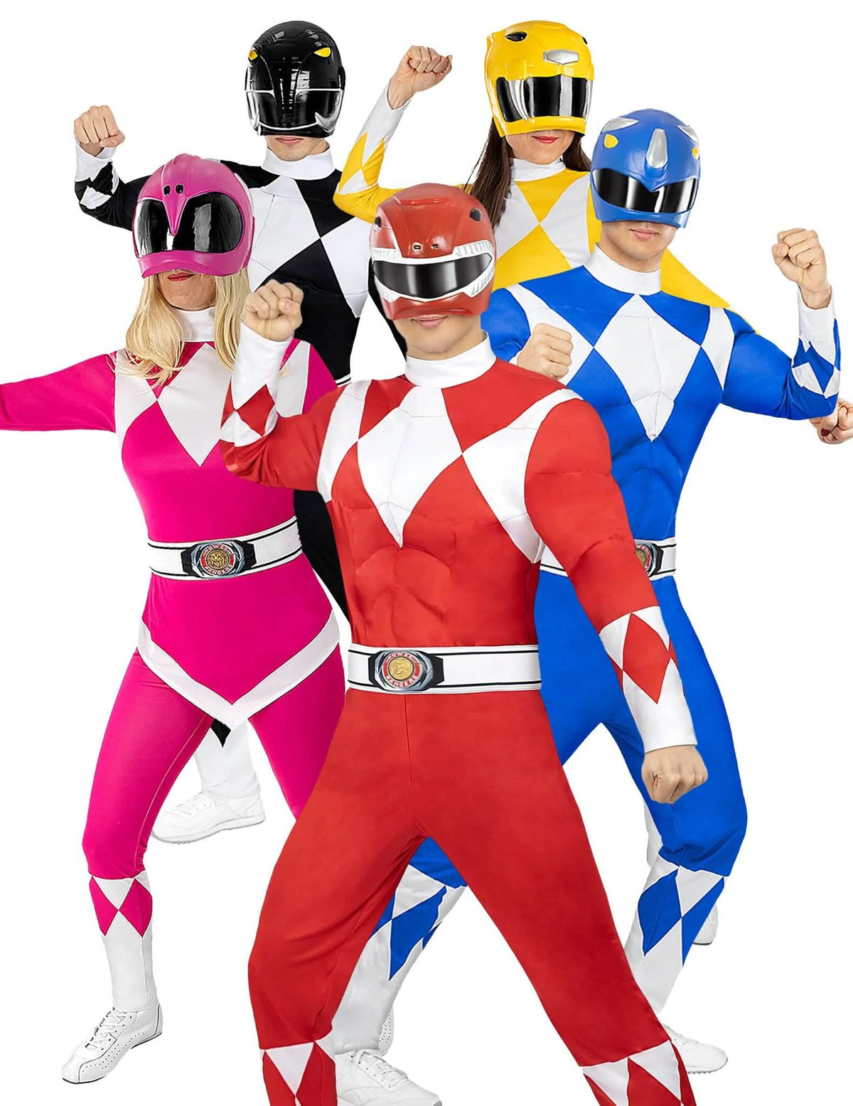 Costum de grup Power Ranger™ pentru adulți