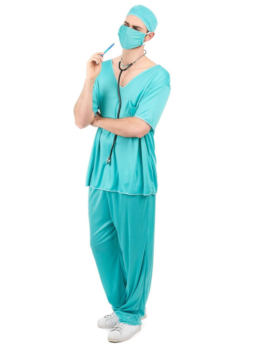 Costum de cuplu infirmieră și doctor