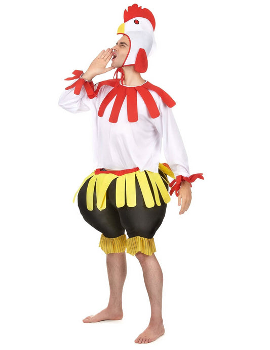 Costum de familie cocoș, găină și pui