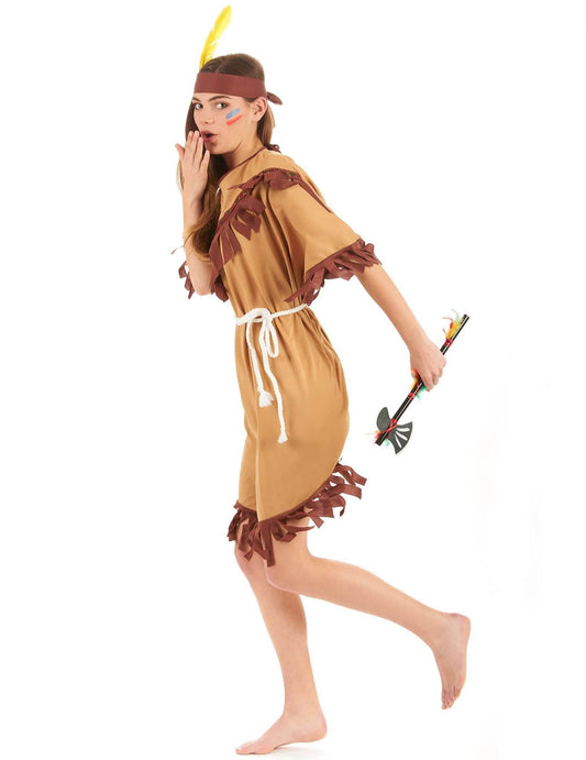 Costum de cuplu indian bicolor pentru adulți