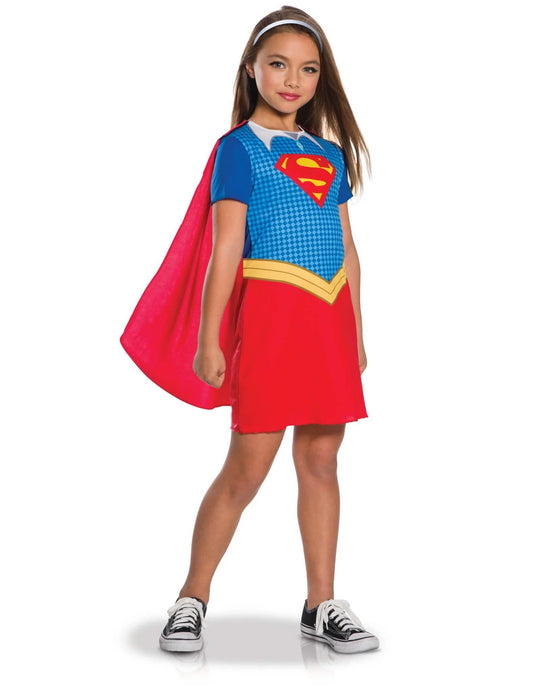 Costum de cuplu Superman™ și Supergirl™ pentru copii