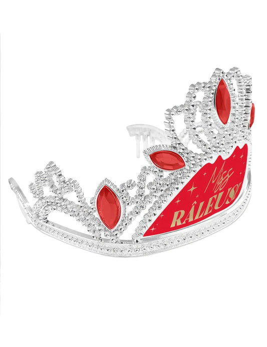 Set accesorii Miss Morocănoasa: eșarfă și diademă