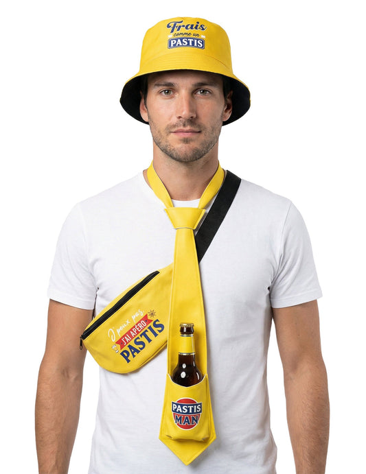 Kit accesorii aperitiv Pastis pentru adulți