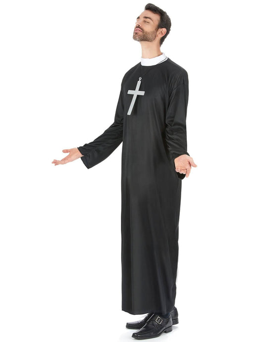 Costum de cuplu călugăriță și preot