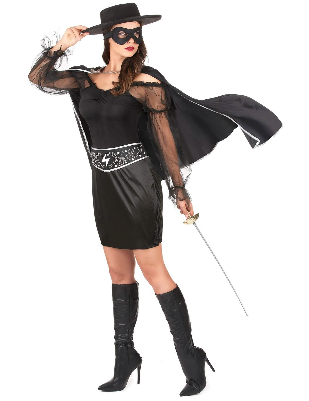 Costum de cuplu justițieri mascați