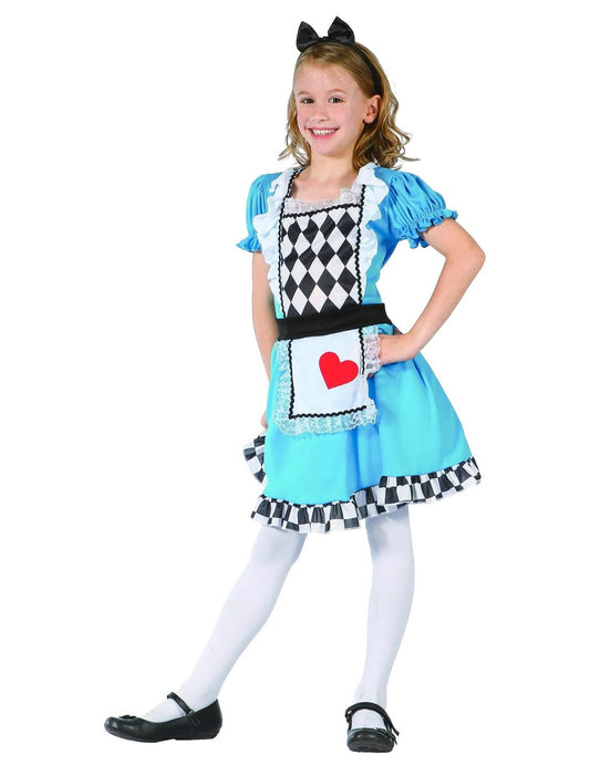 Costum de cuplu Alice și omida pentru copii