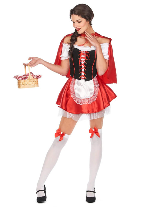 Costum de cuplu Scufița Roșie și Lupul cel Rău