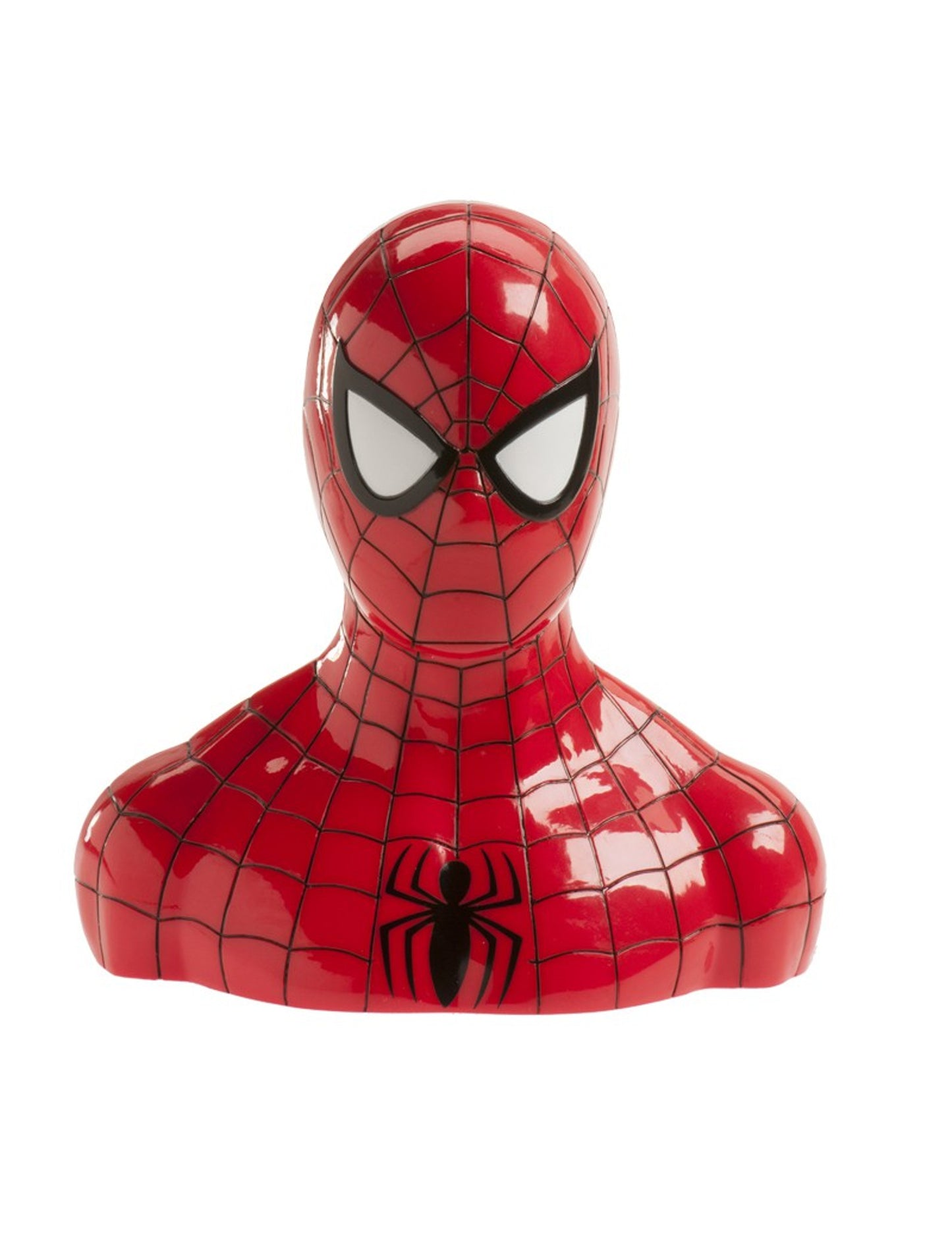 Tirelire avec bonbons Spiderman pour enfant rouge et noire