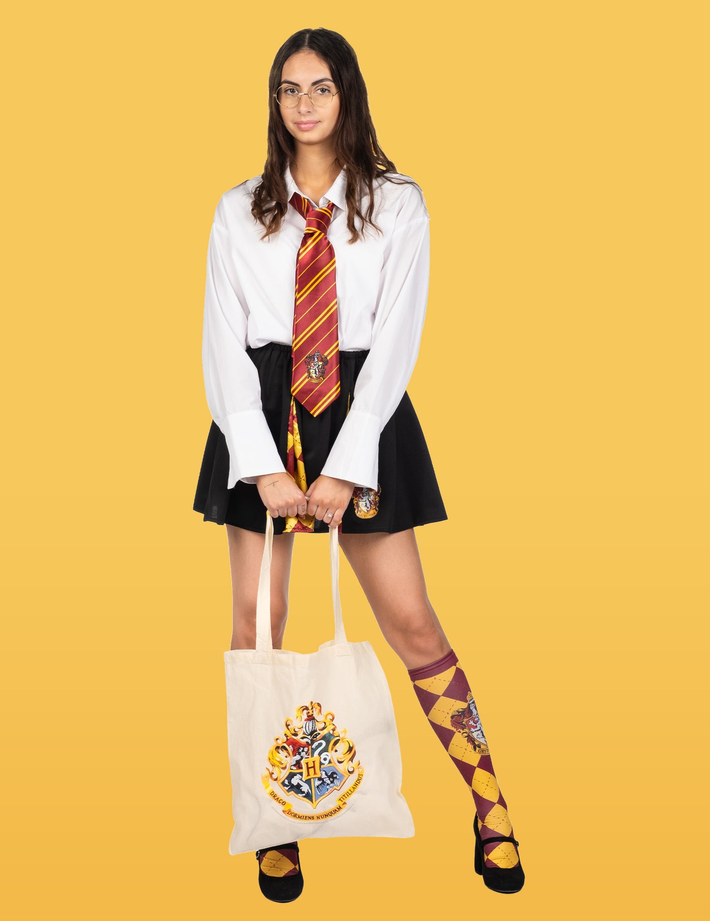 Geanta cu tote de bumbac 28 x 32 cm Harry Potter