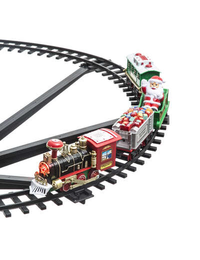 Tren de Crăciun pentru copac 23 de bucăți