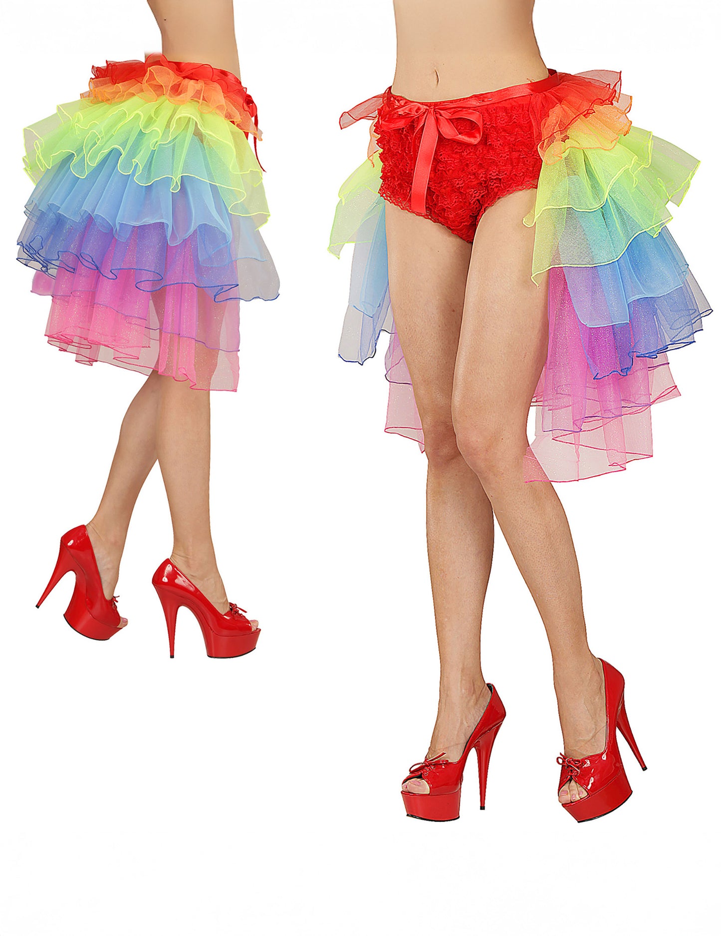 Tutu Burlesque Femei multicolore