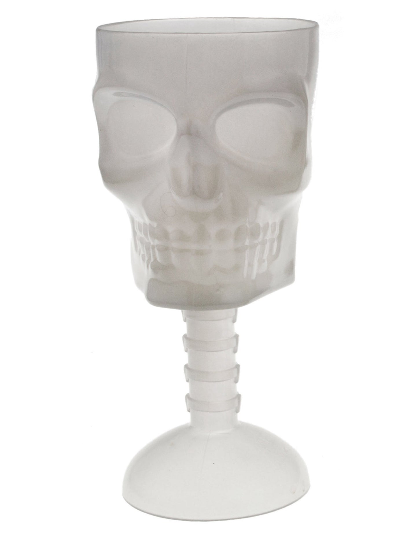 Sticlă de craniu fosforescent de 18 cm