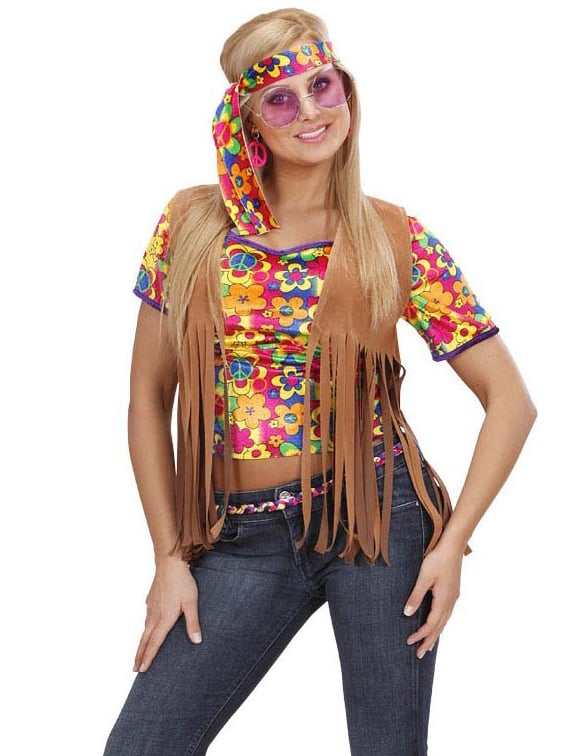 Jachetă de hippie maro cu franjuri pentru femei