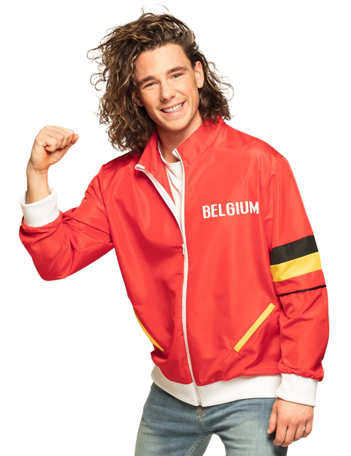 Sacou în picioare Belgia om