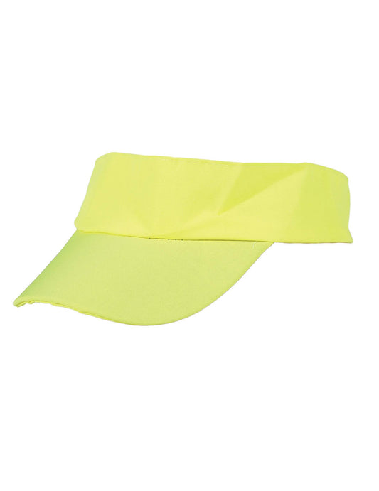 Vizieră neon galben adult
