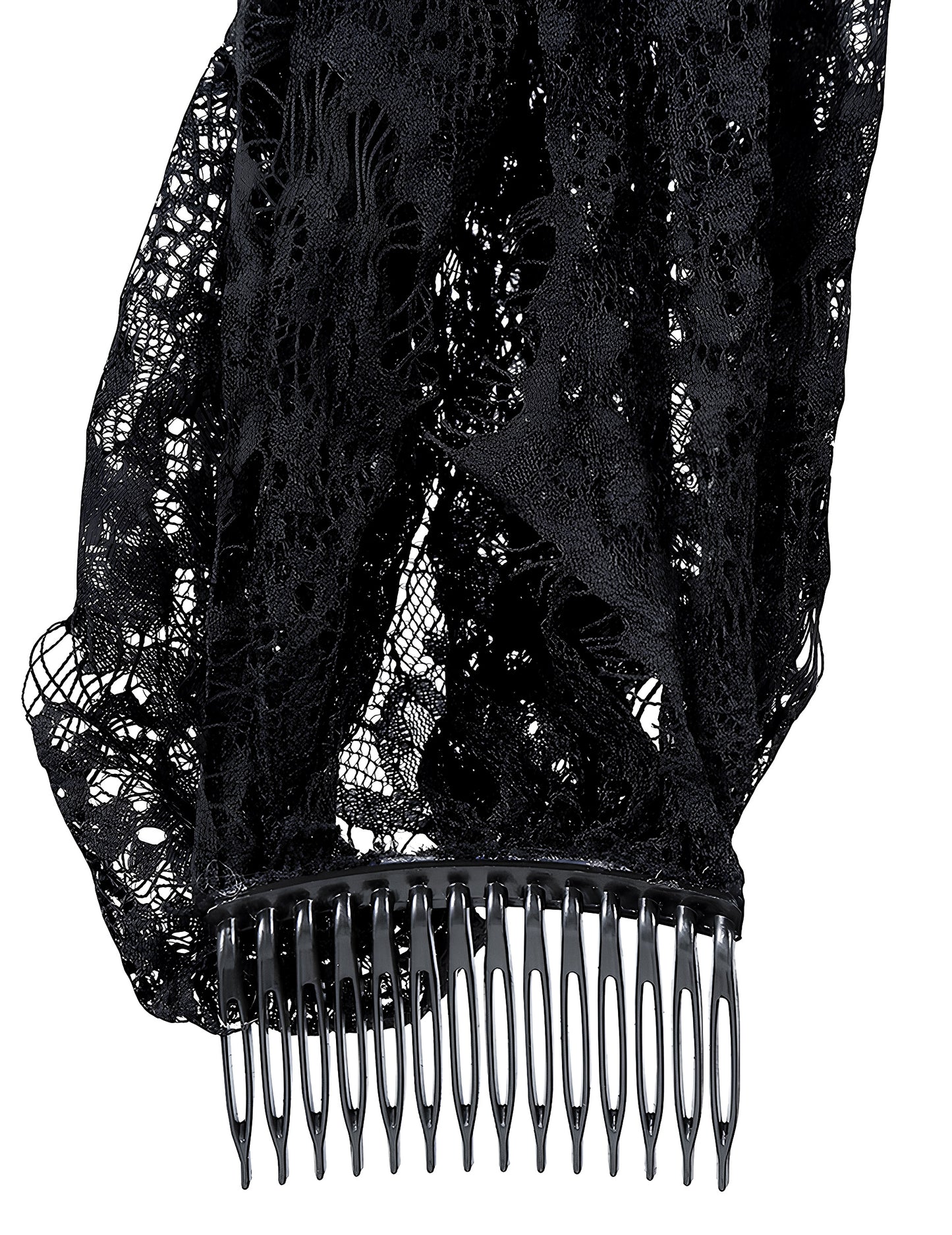 VAIL BLACK MANTILLE ADULT