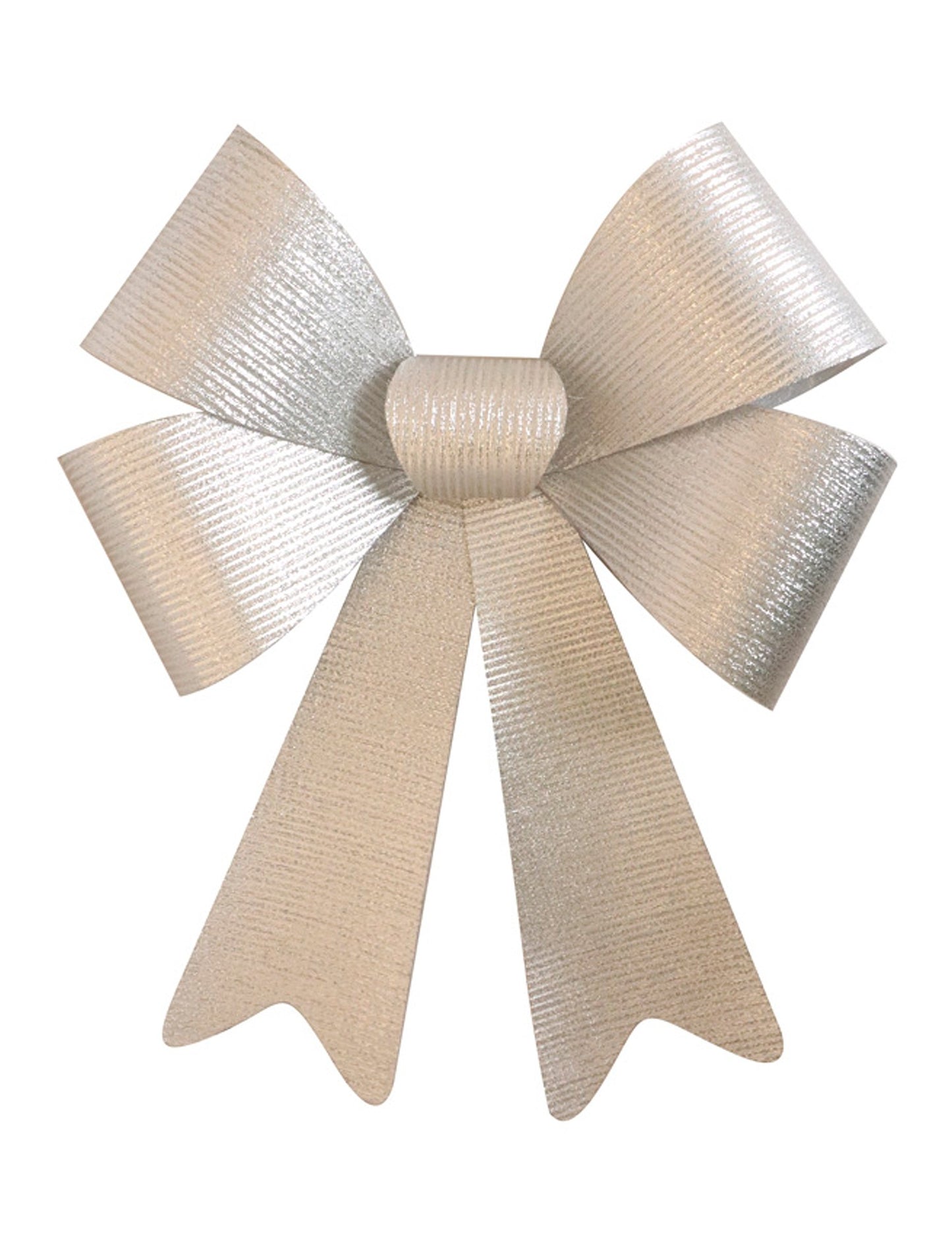 Fundă argintie strălucitoare 36 x 51 cm 