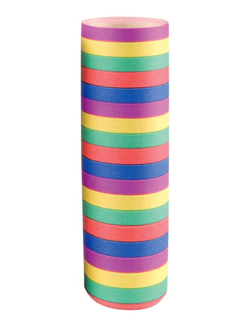 Rouleau de 18 serpentins pour fête multicolore