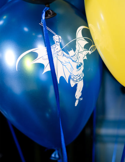 10 baloane din latex Batman™ 25x32cm 