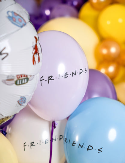 10 baloane de prieteni din latex 25x32cm