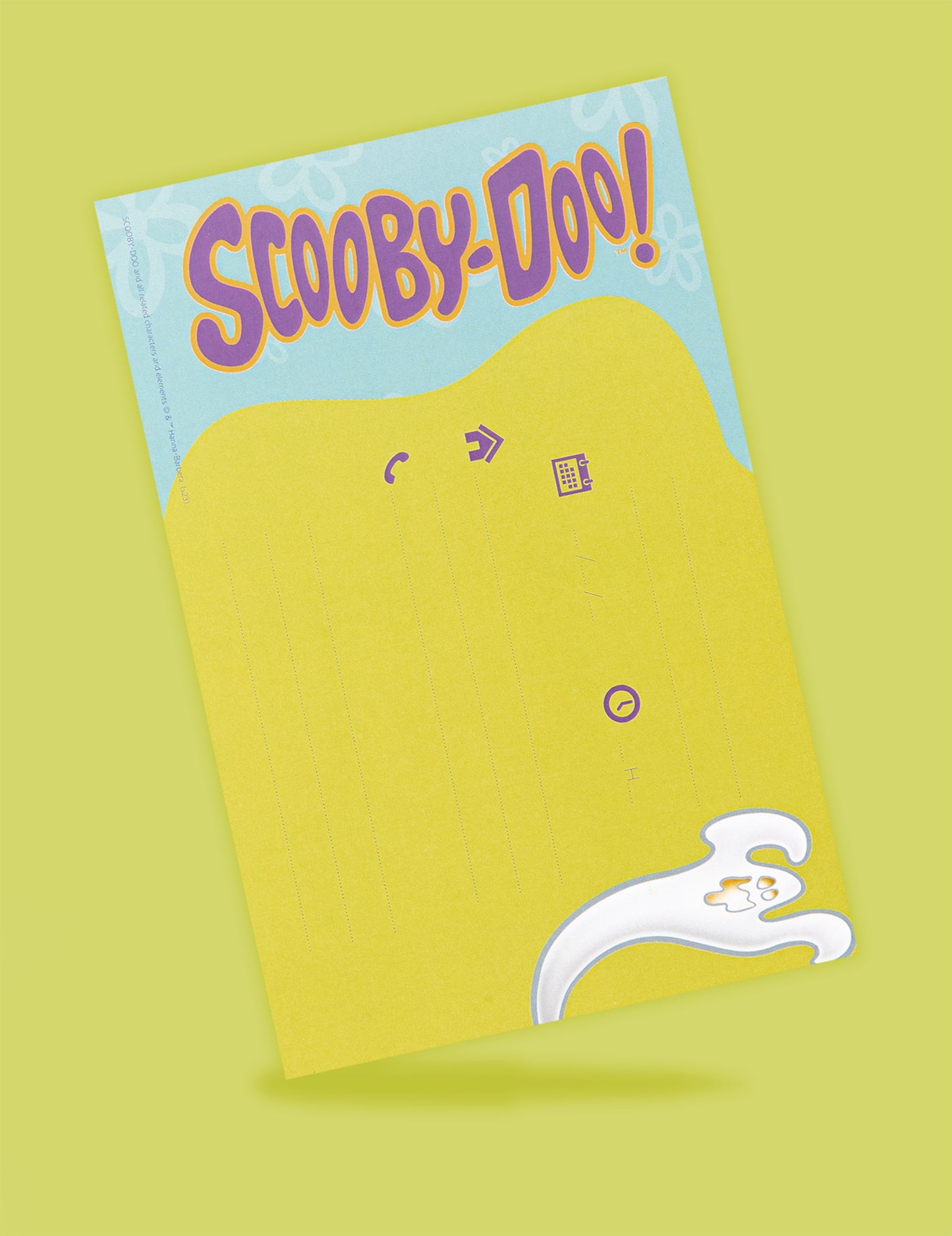 8 cărți de invitație cu plicuri scooby-doo 10x16cm