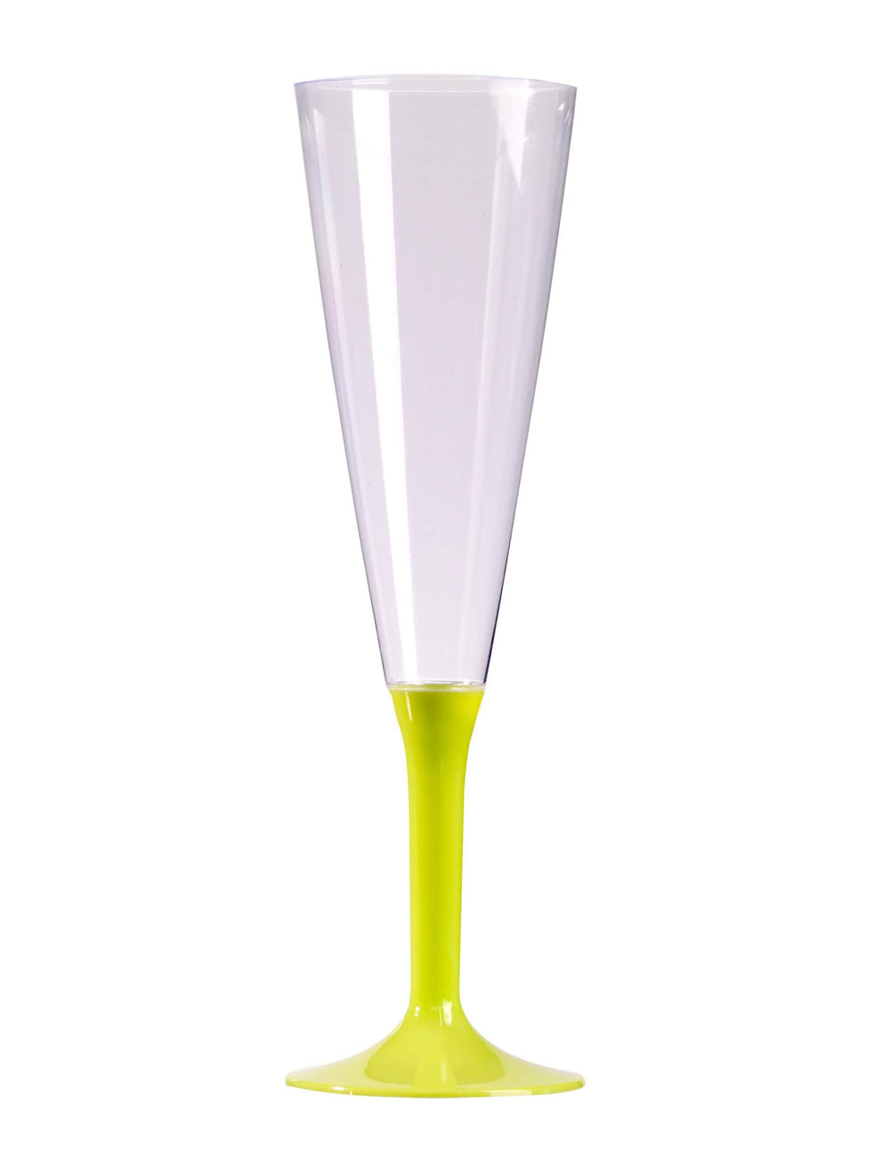 Pahar de șampanie pentru aniversare cu picior verde anason