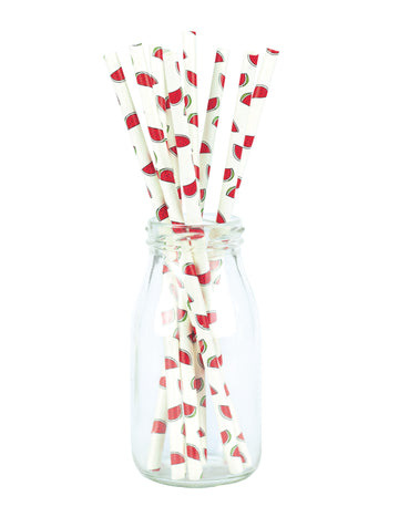 10 paie de carton, pepeni verzi proaspeți 20 cm pentru cocktailuri