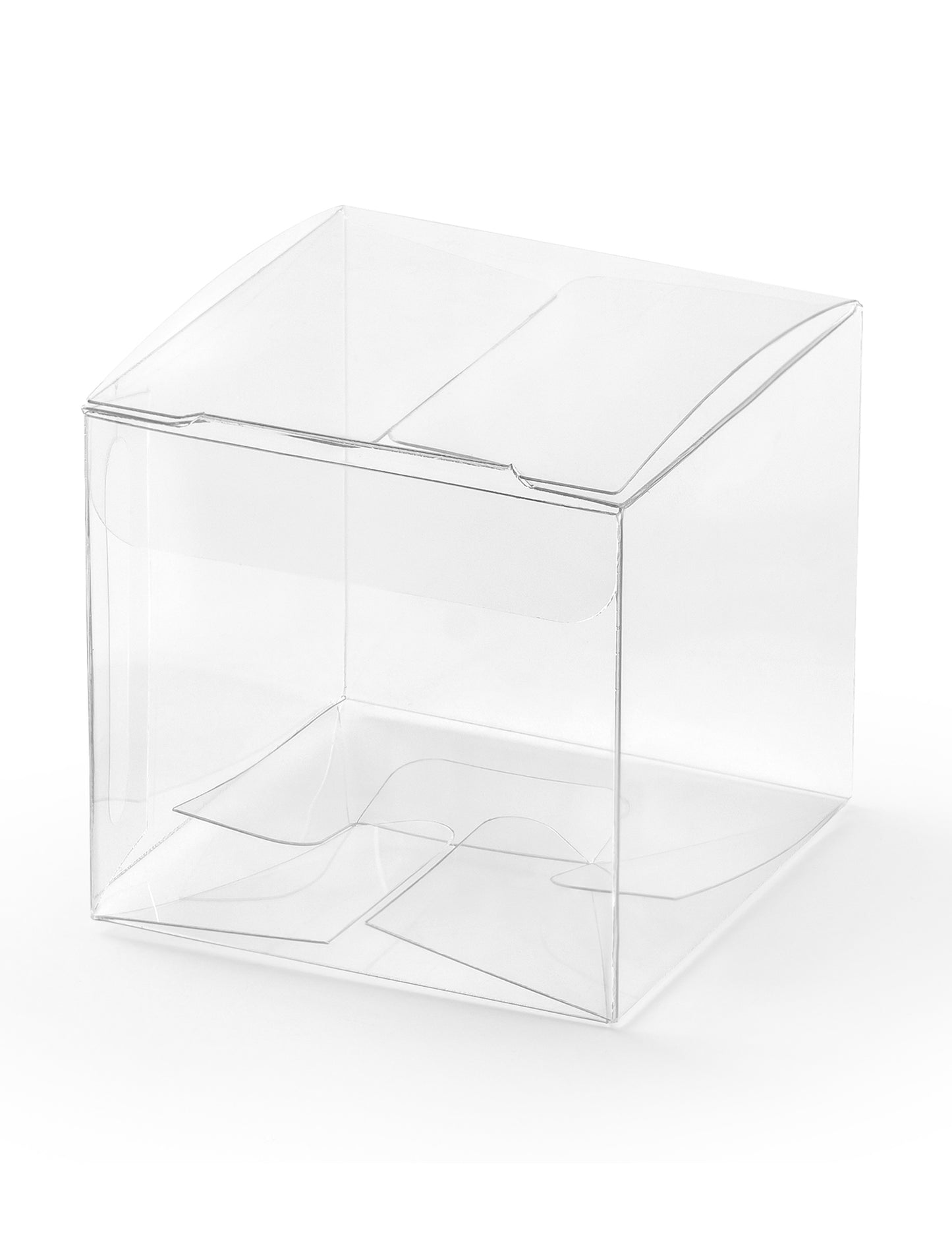 Petites boîtes pour cadeaux pour invités transparentes