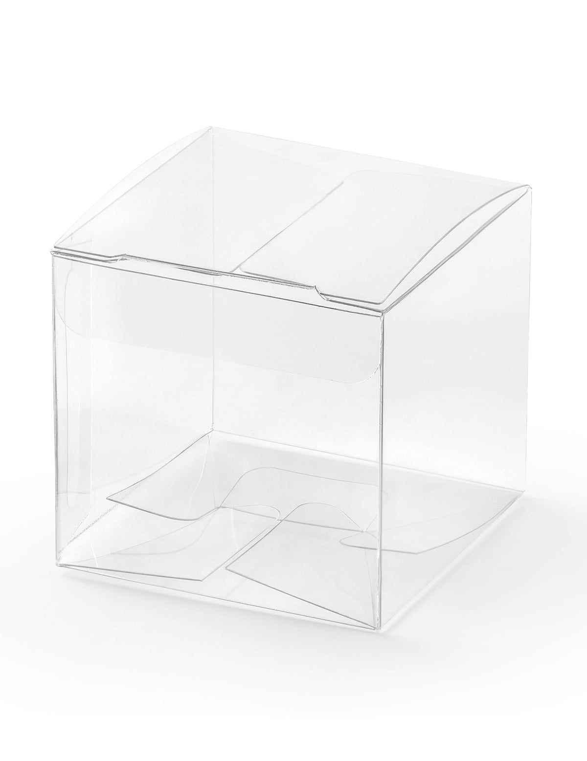 Petites boîtes pour cadeaux pour invités transparentes