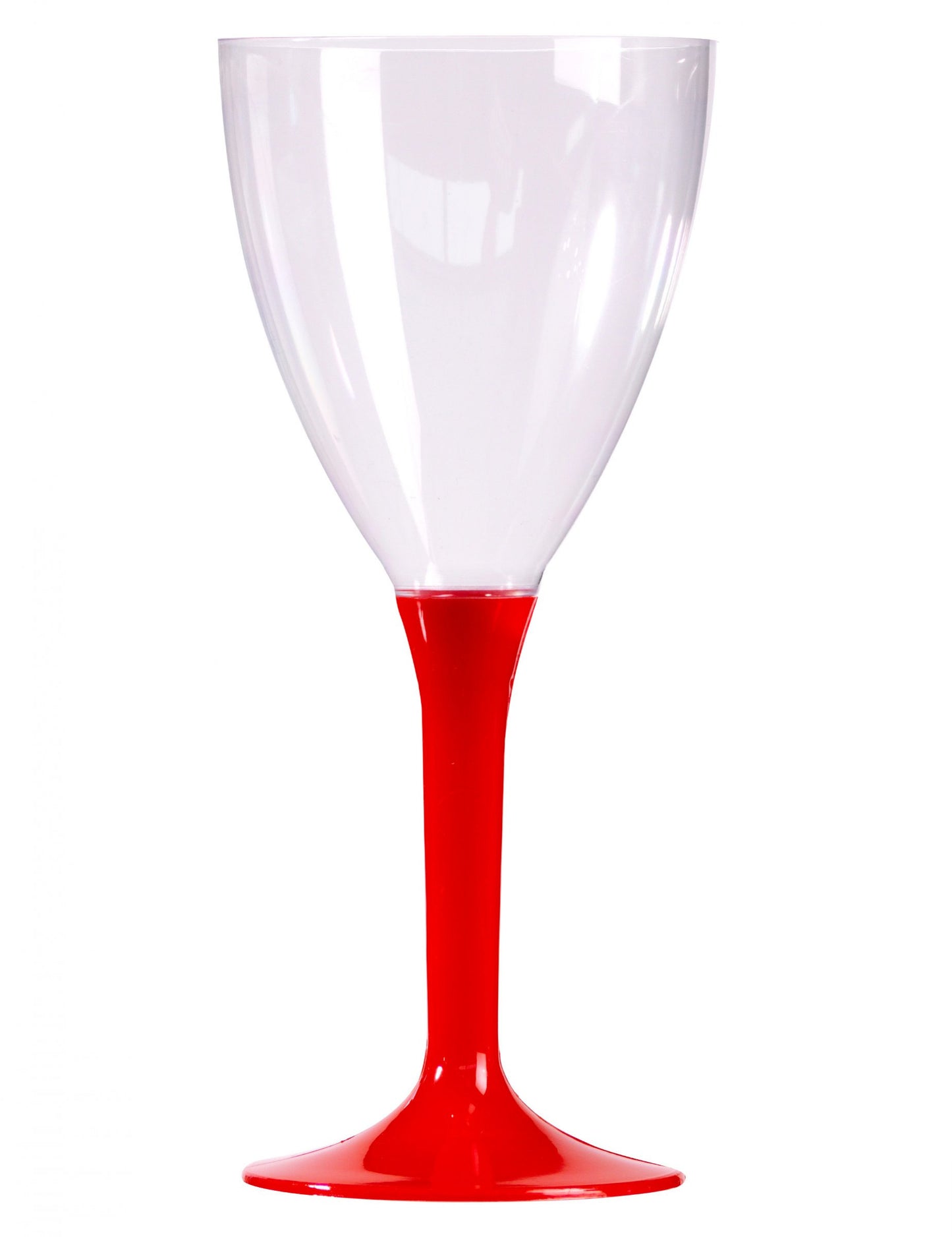 10 pahare de vin cu picior roșu 160 ml