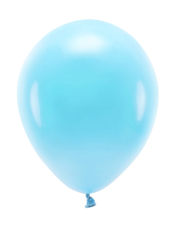 100 baloane din latex albastru deschis 26 cm cauciuc natural