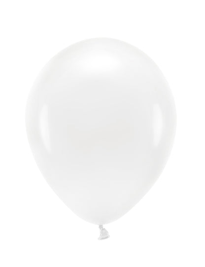 Ballons en latex pastel pour fête blanc
