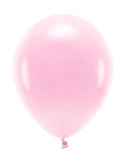 100 baloane din latex roz pastel 26 cm pentru decorare