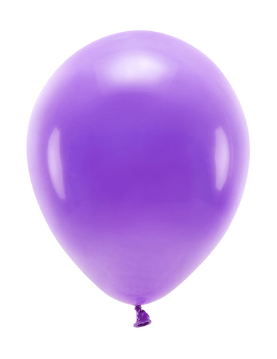 Ballons en latex pastel pour fête violet