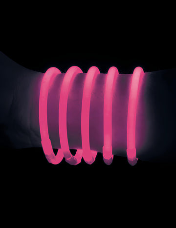 100 bracelets phosphorescent roses