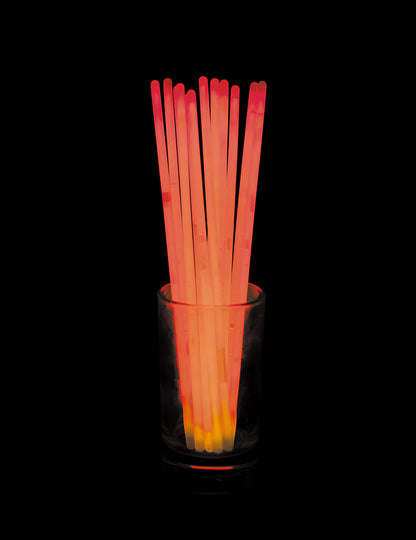 100 bracelets phosphorescent rouges